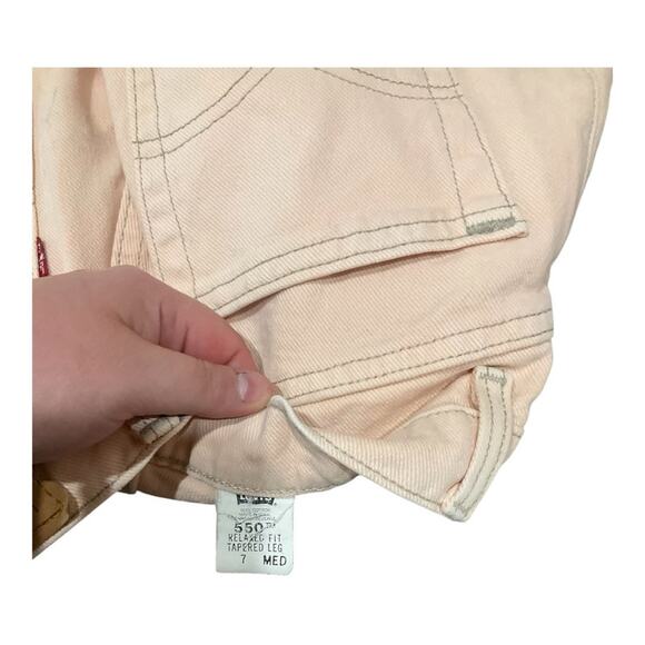Levi’s 550 Light Jean Shorts size 7 - Picture 4 of 4
